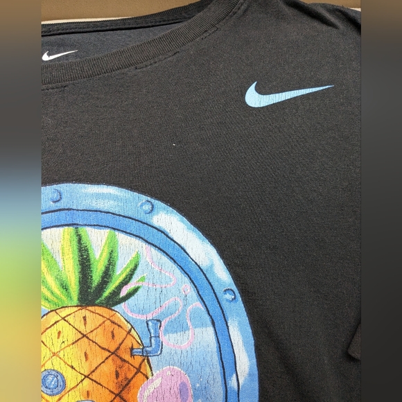 LIMITED EDITION Nike Men Kyrie Irving x Spongebob T-shirt - M - Picture 3 of 7